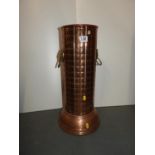 Copper Umbrella Stand