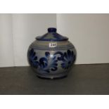 Large Lidded Pot