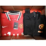 Quantity of Man United Collectables - Shirts, Scarves and Ephemera