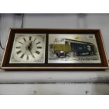 Ark Royal Diesel Locomotive Clock
