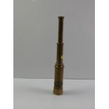 Reproduction Brass Telescope