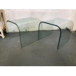 Pair of Glass Tables