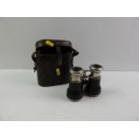 Pair of Jockey Club Binoculars in Leather Case