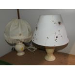 2x Table Lamps