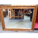 Mirror in Bamboo Effect Frame