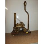 Brass Lamp - Stephenson Rocket