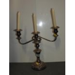 Silver Plated Candelabra