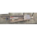 Garden Tools and Set of Drain Rods