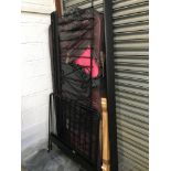 Metal Frame Single Bed with Mattress