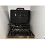 Cased Royal Typewriter