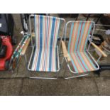 Quantity of Folding Garden Chairs