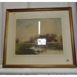 Signed Framed Watercolour