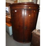 19th Century Oak Corner Cupboard