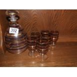 Decanter and Glass Set