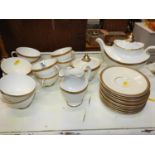 Quantity of Royal Doulton Royal Gold China