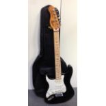 Squier Stratocaster Style Guitar - Left Handed with New Gig Bag, Strap and Lead