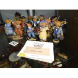 Franklin Mint Collectables - Little Teddies on the Prairie