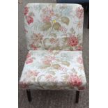 Upholstered Low Chair