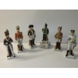 Quantity of French Cavalry Figurines