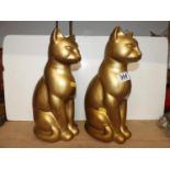 Pair of Cat Ornaments