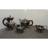 Plated Tea Set