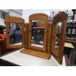 Trifold Dressing Table Mirror