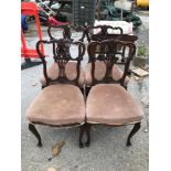 Set of 4x Dining Chairs