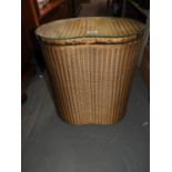 Kidney Shaped Loom Laundry Basket