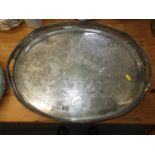 Silver Plated Gallery Tray