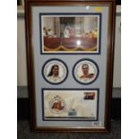 Framed Royal Wedding Set