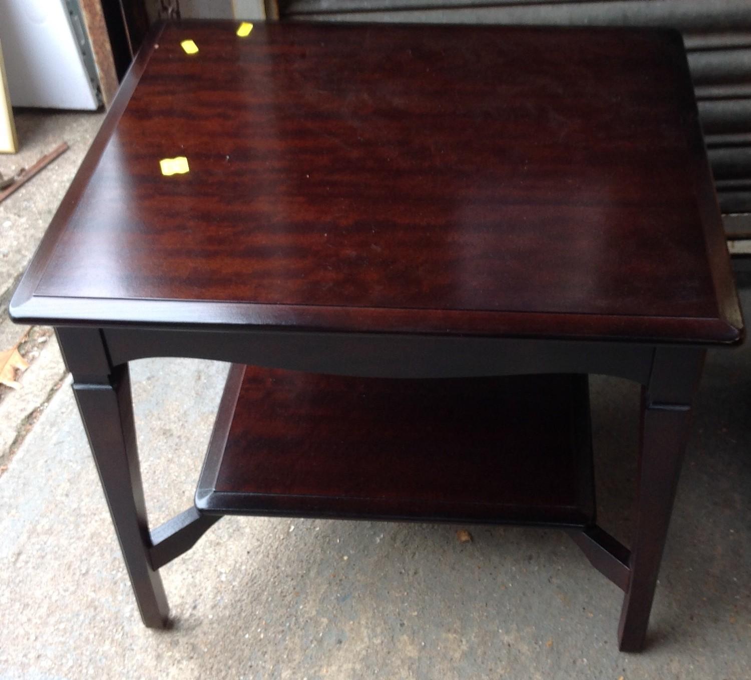 Stag Coffee Table with Shelf under