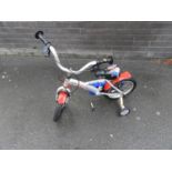 Child's Bike with Stabilisers