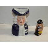 Woods and Royal Doulton Character Jugs