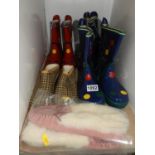 Child's Wellingtons and Slippers - Brand New