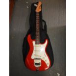 Encore 1980's Super Strat Original JHS Pickups - New Gig Bag, Strap and Lead