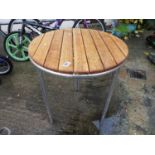 Circular Bistro Type Table