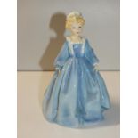 Royal Worcester Figurine Ornament - Grandmothers Dress