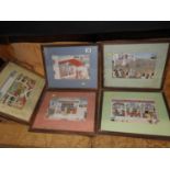 Framed Oriental Prints