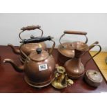 Copper Kettles etc