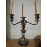 Silver Plated Candelabra