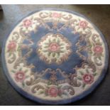 Circular Chinese Rug