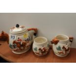 Hunting Tea Set