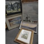 Framed Pictures - Watercolours etc
