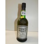 Bottle of Dow's Port Extra Dry White