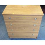 Modern Chest of Four Drawers