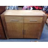 Modern Oak Sideboard