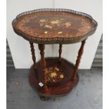 Inlaid Drinks Trolley