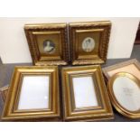 2x Gilt Framed Engravings of Queen Victoria and Various Frames