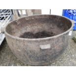 Old Cast Iron Pot - Rusty Base