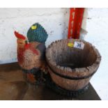 Chicken Ornament and Planter